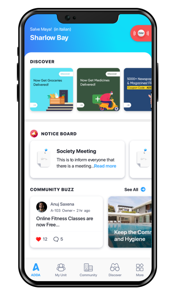 Society Management App